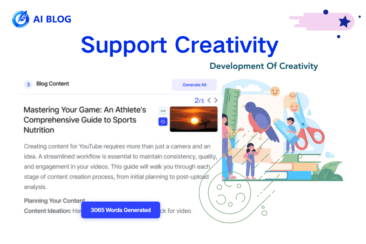 support creativity